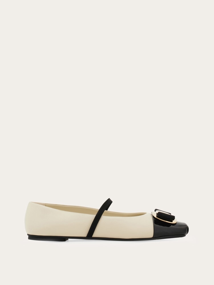 New Vara plate bicolor ballet flat - Image 2